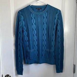 Brooks brothers cable sweater